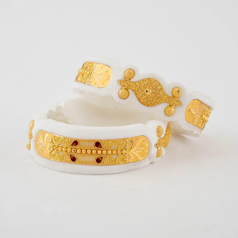 New 1' Koba Mota Pat Sakha Design |25-27 gm, Gold Required |design of sakha badhano Ma Durga Shankha Shilpalay
